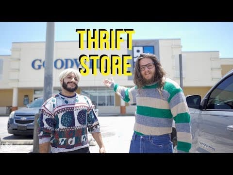 Carll and Paco Go Places: Thrift Store Edition
