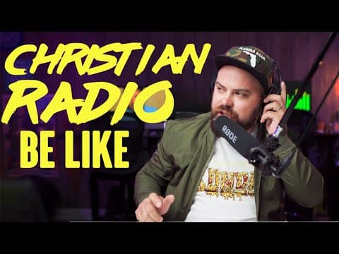 Christian Radio DJ Segues Songs with Terrible Puns