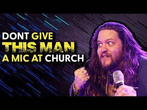 Don't Give This Man a Mic at Church