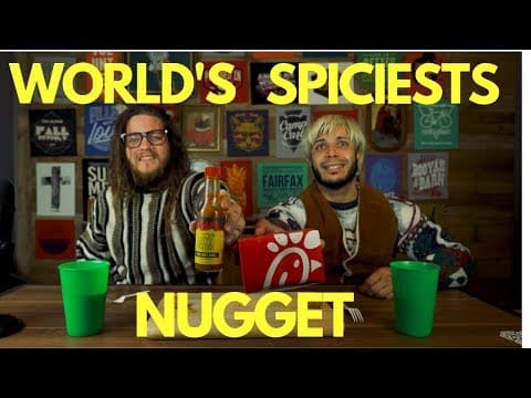 Spicy Chick-fil-A Nugget Challenge with Carll and Paco