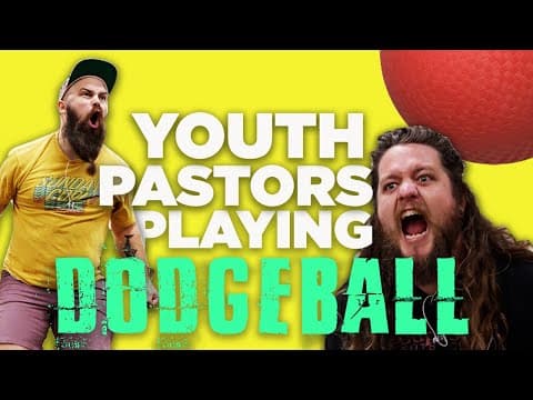 Youth Pastors Playing Dodgeball