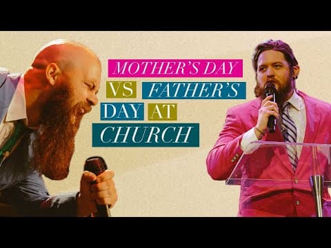 Mother's Day vs Father's Day: The Pastor's Double Standard