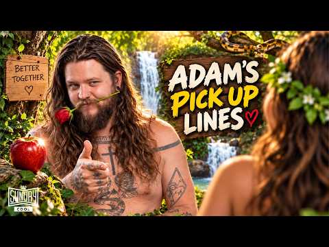 Adam's Pick-Up Lines on Eve in the Garden of Eden
