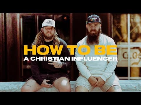 How to Become a Christian Influencer (Masterclass Parody)