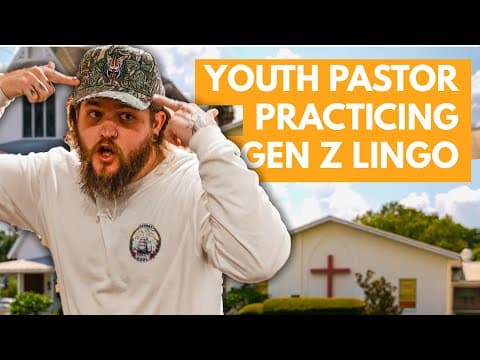 Youth Pastors Practicing Gen Z Slang